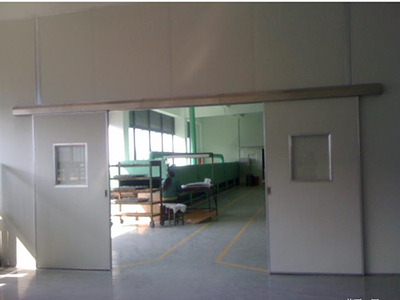 彩钢板电动移门